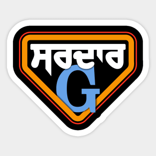 Sardar g Sticker